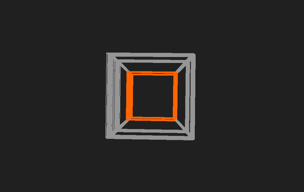 a projection of a nine dimensional cube